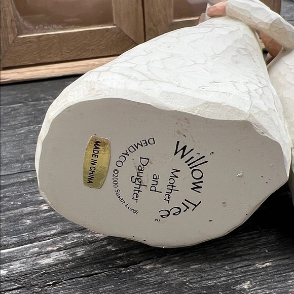 Demdaco Family Embrace Sculpture - Cream and Tan - Picture 2 of 9